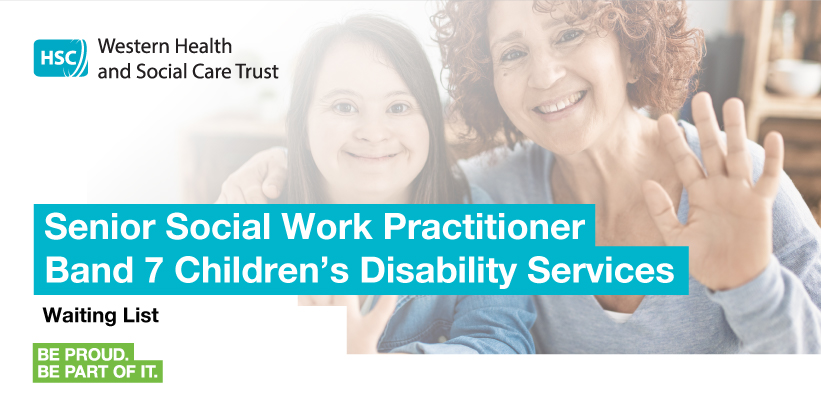 WHSCT-Senior Social Work Practitioner - Band 7 Children’s Disability Services-Healthdaq Banner.jpg