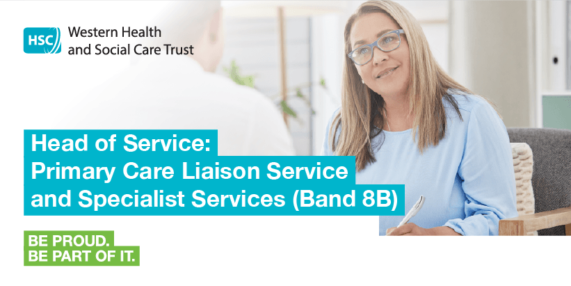 WHSCT-Head of Service - Primary Care Liaison Service and Specialist Services - Band 8B-Healthdaq Banner.png